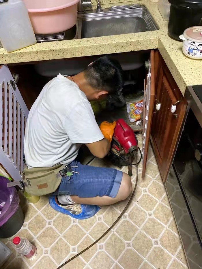 阜平通下水道